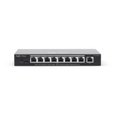 Switch Gestionable L2 Ruijie RG-ES209GC-P - Gb 9xRJ45 8xPOE 120W Gestión en la Nube