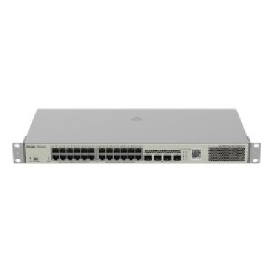 Switch Gestionable Ruijie RG-NBS3100-24GT4SFP-P-V2 24xRJ45 4xSFP GE 24xPoE 370W Gestión Nube