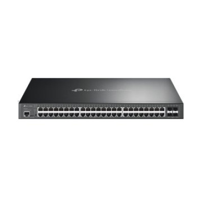 SWITCH GESTIONABLE TP-LINK SG3452XP 48P POE+ (500W) CON 4P 10GE SFP+ FORMATO RACK