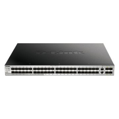 Switch D-Link Gestionable L3 Stackable DGS-3130-54S/E