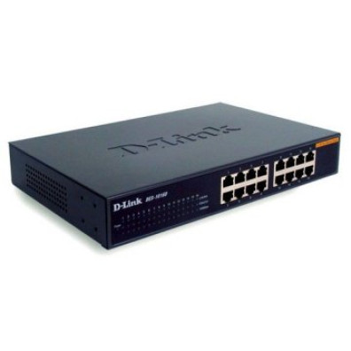 Switch No Gestionable D-Link DES-1016D 16P Ethernet Sobremesa