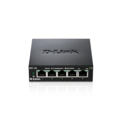 Switch No Gestionable D-Link DES-105 5P Ethernet Carcasa Metal Sobremesa