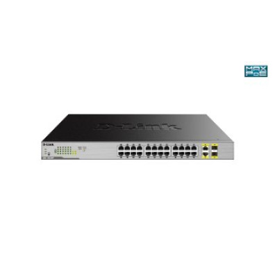 Switch No Gestionable D-Link DGS-1026MP 24P Gigabit PoE + 2P Gigabit Combo