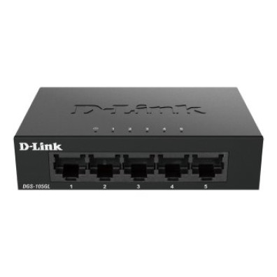 Switch No Gestionable D-Link DGS-105GL 5P Carcasa Metálica - Sobremesa