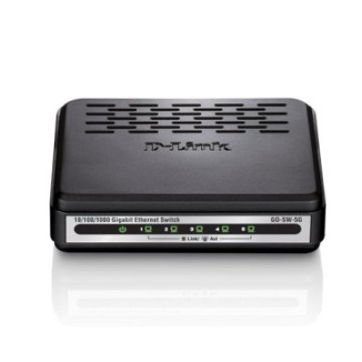 Switch No Gestionable D-Link GO-SW-5G 5P Giga Sobremesa No Rack