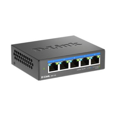Switch No Gestionable D-Link DMS-105 5P Multigigabit 2,5G Carcasa Metálica