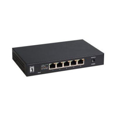 Switch No Gestionable Level One 5 Puertos 2.5GbE Carcasa Metal