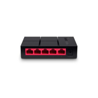 Switch No Gestionable Ethernet Mercusys MS105G 5 Puertos 10/100/1000 Mini Desktop