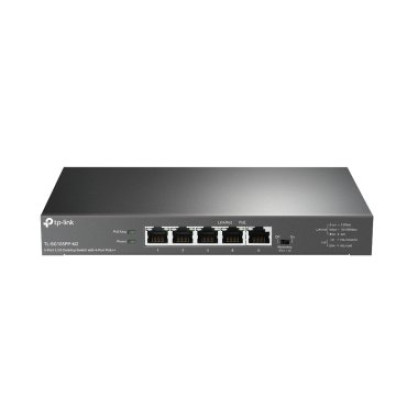 Switch No Gestionable TP-LINK TL-SG105PP-M2 5P 2.5G con POE++ de 4P - Admite 60W por puerto máximo 123W