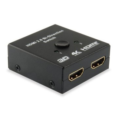Switch Selector HDMI Bidireccional Equip 2 Entradas 1 Salida / 1 Entrada 2 Salidas