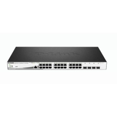 SWITCH D-LINK DGS-1210-28MP/E SEMIGESTIONABLE 24P GIGA+4P GIGA COMBO RACK