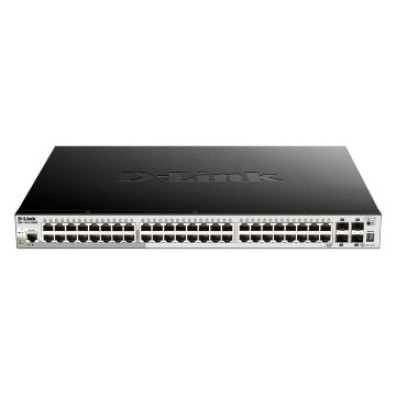 Switch Semigestionable D-Link Stackable 16P Giga + 2P Giga Combo + 2P 10G SFP+