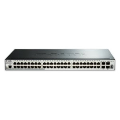 Switch Semigestionable D-LINK Stackable con 48 Puertos Gigabit, 2 Puertos Gigabit Combo y 4 Puertos 10G SFP+