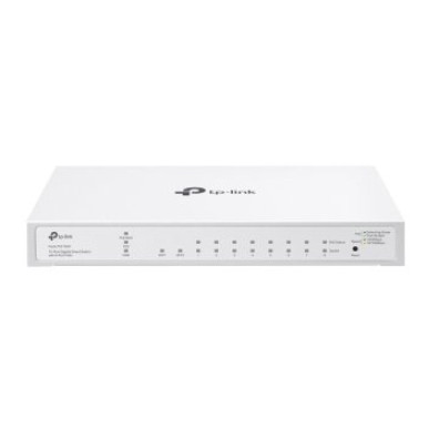 Switch Semigestionable TP-Link FESTA FS310G 8xRJ45 Gb 2xSFP Gb Carcasa Metálica PoE 61W VLAN