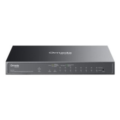 Switch Semigestionable TP-Link Es210GP 10P 9xLAN 1Gb 8xPoE+ 1x Combo SFP RJ45 Metal