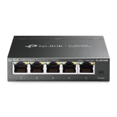Switch Semigestionable TP-Link SG105E Gigabit 5P Carcasa Metálica