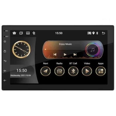 Autoradio Negro 2 DIN SWM 9101-J 2GB/64GB GPS Carplay/Android Auto