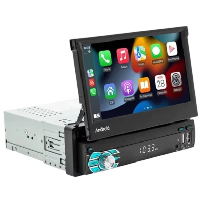 Autoradio 1 DIN SWM 9710-J LED 7 pulgadas GPS Carplay Negro 2GB/64GB
