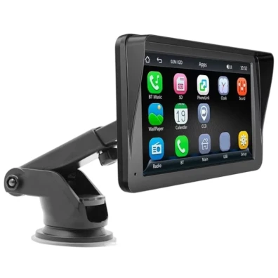 Pantalla táctil universal SWM B5300L 7 pulgadas Carplay/Android Auto Inalámbrico Negro