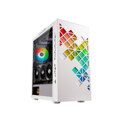 CAJA SEMITORRE BITFENIX TRACERY ATX BLANCO CON ILUMINACIÓN A-RGB