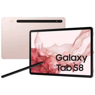 Tablet Samsung Galaxy Tab S8 11'' 8GB/128GB Rosa Dorado