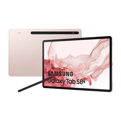 Tablet Samsung Galaxy Tab S8+ 12.4'' 8GB/128GB Rosa Dorado