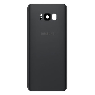Tapa Batería con Cubierta Cámara Trasera - Samsung Galaxy S8 Plus Negro