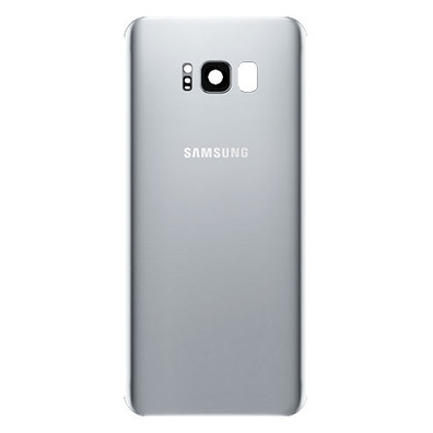 Tapa Batería con Cubierta Cámara Trasera - Samsung Galaxy S8 Plus Plata
