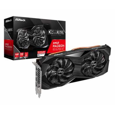 Tarjeta Gráfica Asrock Radeon RX 6700XT Challenger D 12GB GDDR6