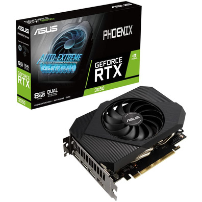 Tarjeta Gráfica Asus Phoenix Geforce RTX 3050 8GB GDDR6