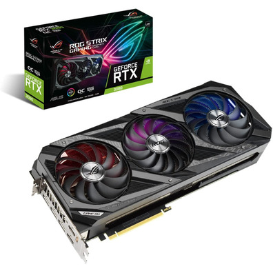 Tarjeta Gráfica Asus ROG Strix RTX3080 Gaming OC LHR 10GB