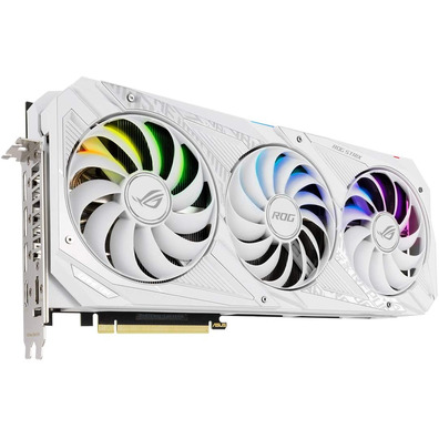 Tarjeta Gráfica Asus ROG Strix RTX3090 OC 24GB GDDR6X Blanca