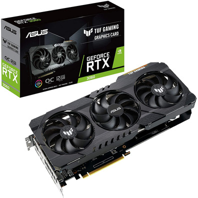 Tarjeta Gráfica Asus TUF RTX3060 Gaming OC 12GB GDDR6 V2