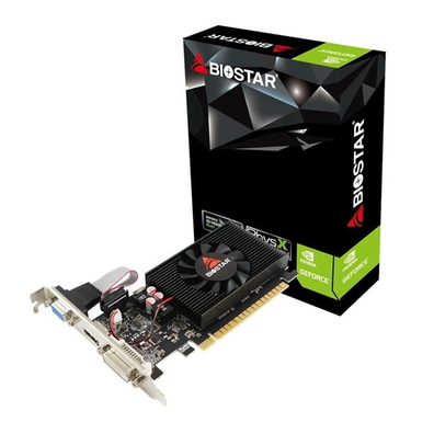 Tarjeta Gráfica Biostar GeForce GT 710 LP 2GB DDR3 Perfil Bajo