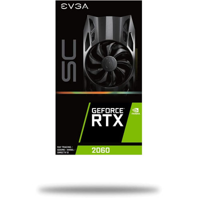 Tarjeta Gráfica EVGA GeForce RTX 2060 SC Gaming 6GB GDDR6