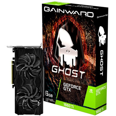 Tarjeta Gráfica Gainward GTX 1660Ti Ghost 6GB GDDR6