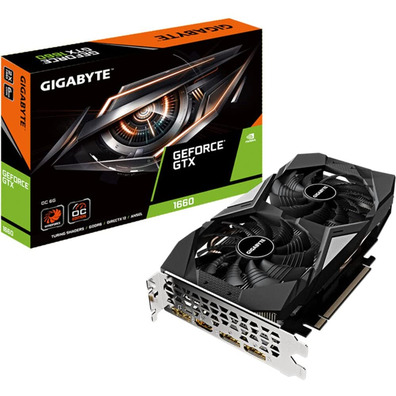 Tarjeta Gráfica Gigabyte GTX 1660 OC 6GB GDDR6