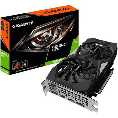 Tarjeta Gráfica Gigabyte GTX 1660 Super OC 6GB GDDR6