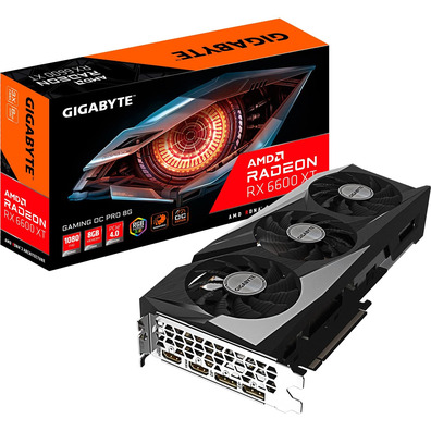 Tarjeta Gráfica Gigabyte RX 6600XT Gaming Pro OC 8GB GDDR6