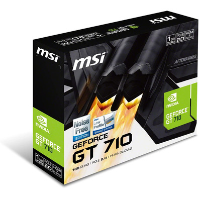 Tarjeta Gráfica MSI GT710 1GB GDDR3