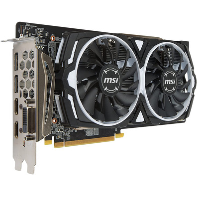 Tarjeta Gráfica MSI RX580 Armor 8GB OC GDDR5