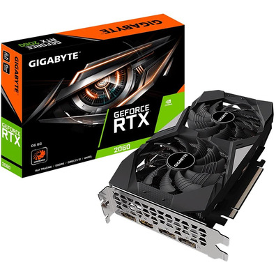 Tarjeta Gráfica Nvidia RTX 2060 6GB GDDR6