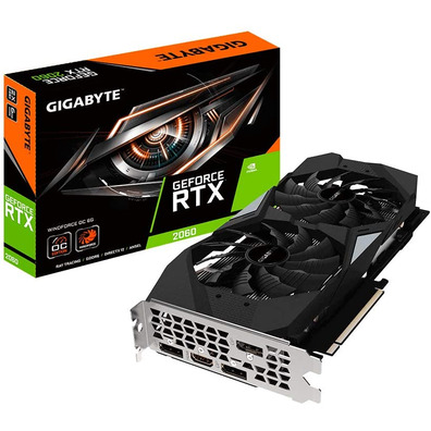 Tarjeta Gráfica Nvidia RTX 2060 Windforce OC 6 GB GDDR6