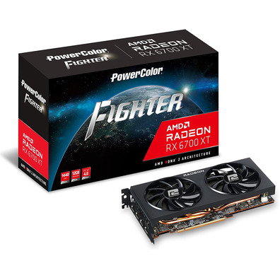 Tarjeta Gráfica Powercolor RX 6700XT Fighter 12GB GDDR6