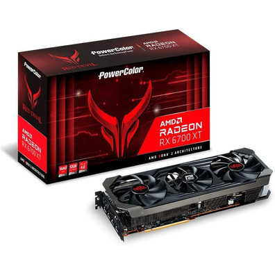 Tarjeta Gráfica Powercolor RX 6700XT Red Devil OC 12GB GDDR6