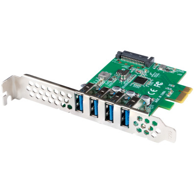 Lanberg Tarjeta Pci Express X1 Usb-a 3.1 Gen1