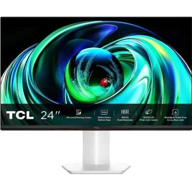 Monitor TCL 24G54 23,8" MiniLED VA Blanco - 100 Hz