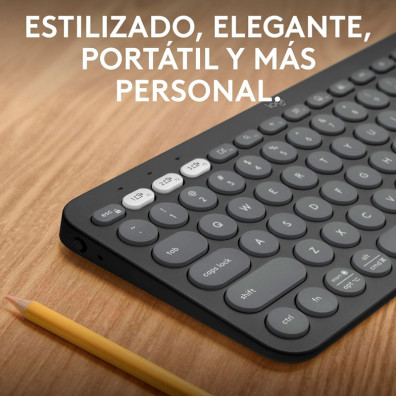 Teclado Bluetooh Logitech Pebble Keys 2 K380S Grafito