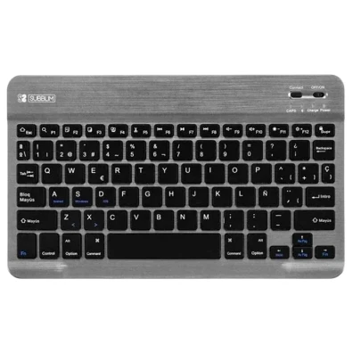 Teclado Bluetooth Smart SUBBLIM Gris para Android, Mac, OS y Windows