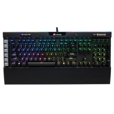 Teclado Corsair K95 RGB Platinum Cherry MX Speed Black